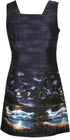 Moonlight Surf Women's A-Line Hawaiian Short Tank Dress