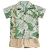 Hala Pineapples Hawaiian Aloha Boys 2pc Cabana Set