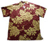 Go Barefoot Mens Monstera Stamps Big & Tall Shirt