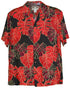 RJC Mens Christmas Leaf Rayon Shirt