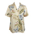 Plumeria Garden Women's Hawaiian Camp Shirt