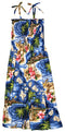 RJC Womens S - XL Hibiscus Hawaiian Island Elastic Tube Top Sundress