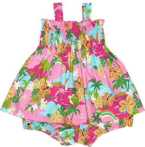 RJC Girls Surfing in Hawaii Bungee Tube Top 2pc Set