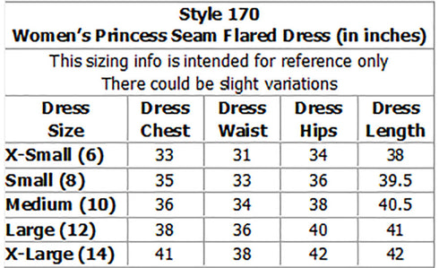 Star Orchid Women's Princess Seam Flared Hawaiian Dress