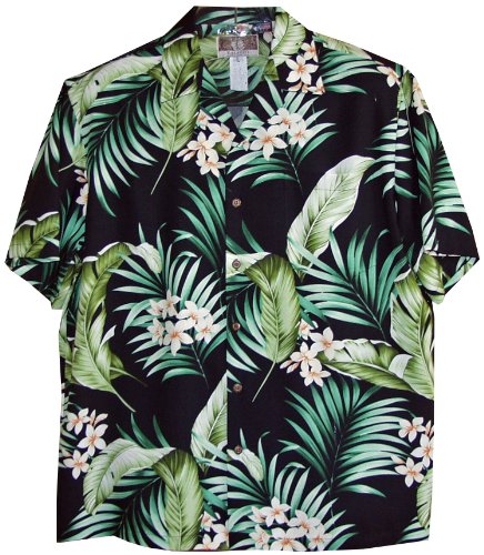 RJC Mens Plumeria Paradise Rayon Shirt