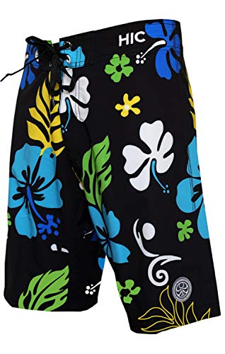 Hawaiian Island Creations (HIC) 19" Kammieland 8 Way Stretch Boardshorts