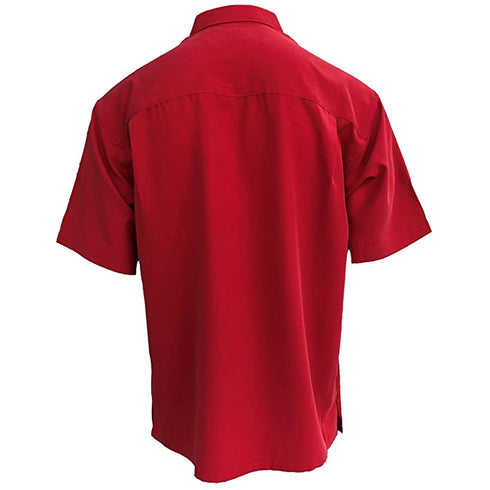 Bamboo Cay Men's Peekaboo Santa Embroidered Shirt