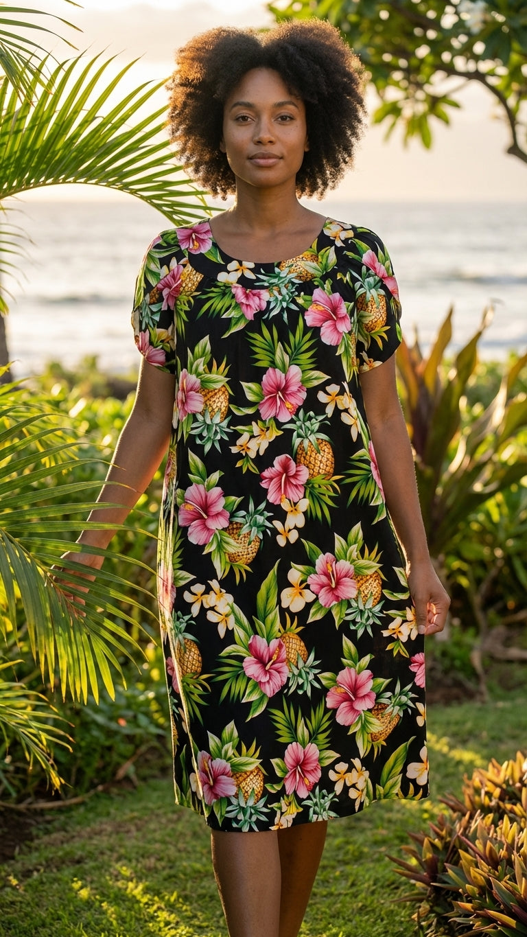 Hawaiian Muu Muu Dresses & Muumuus Made in Hawaii | AlohaClothes
