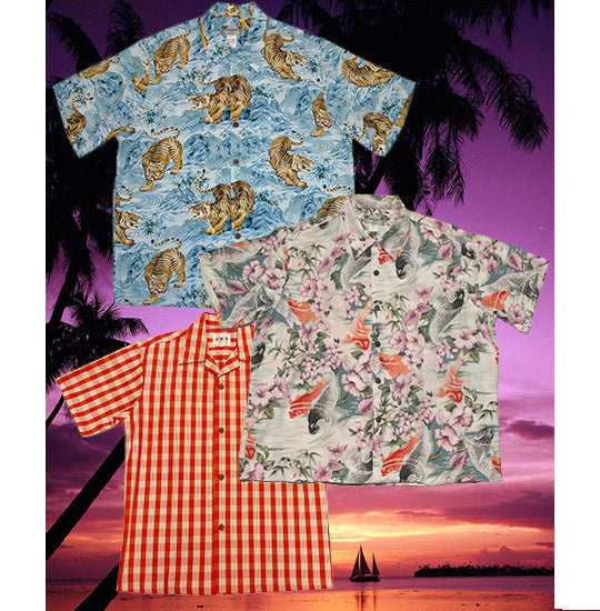 Men's Hawaiian Aloha Shirts Made in Hawaii | Largest Selection on Maui ...